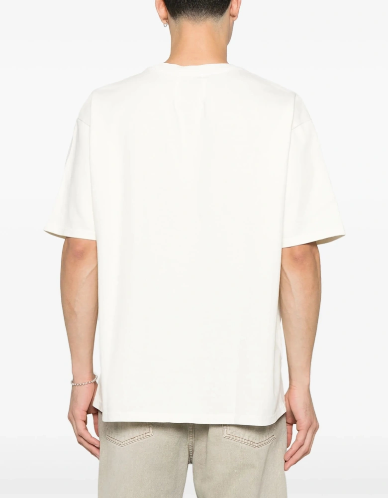 Bay Of Angels Yacht Club Printed T-Shirt in White