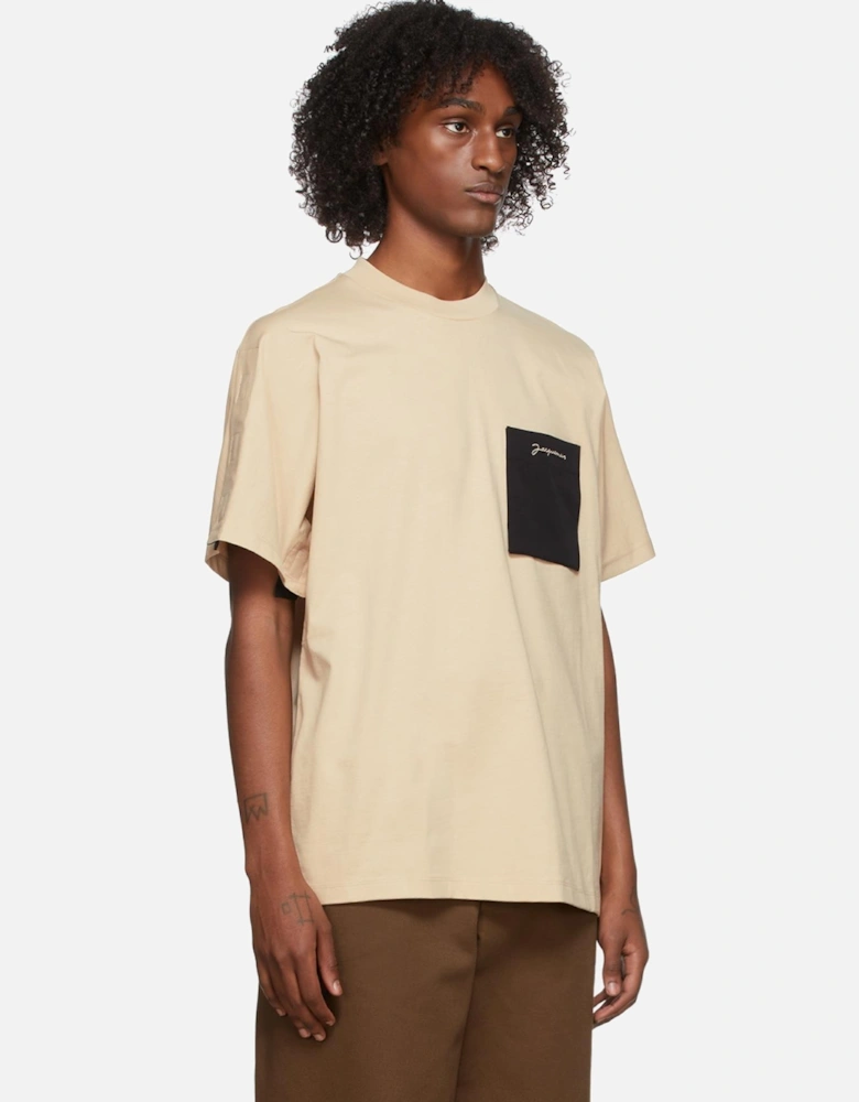 Le T-Shirt Yeru in Light Beige