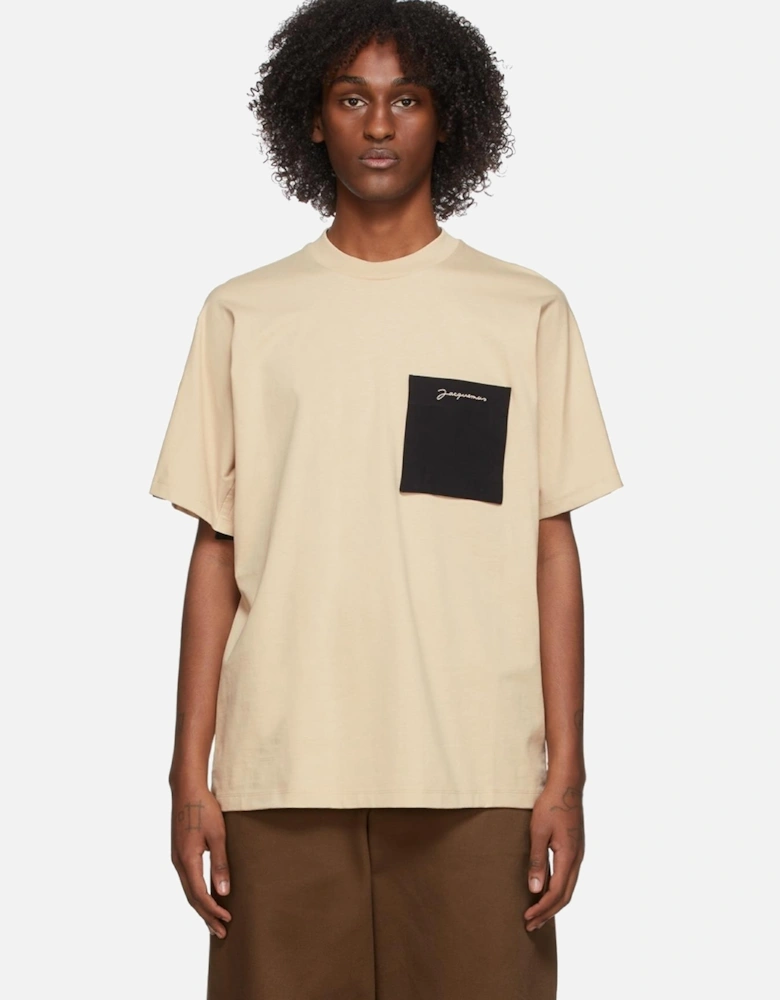 Le T-Shirt Yeru in Light Beige