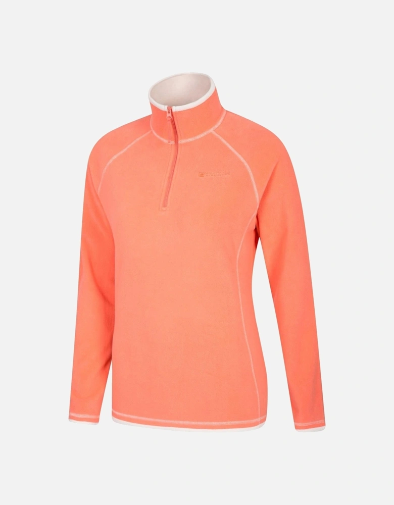 Womens/Ladies Montana Half Zip Fleece Top