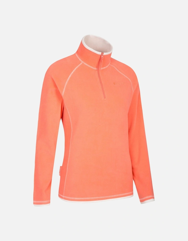 Womens/Ladies Montana Half Zip Fleece Top