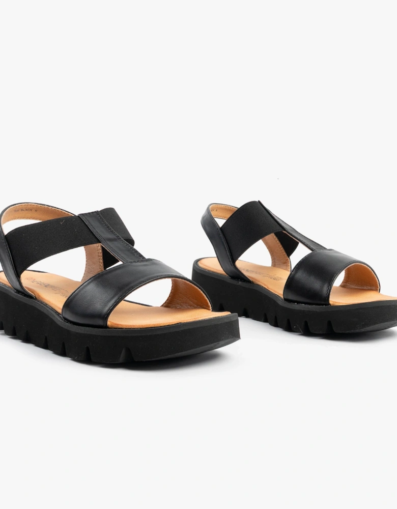 RITZ Womens Sandals Black