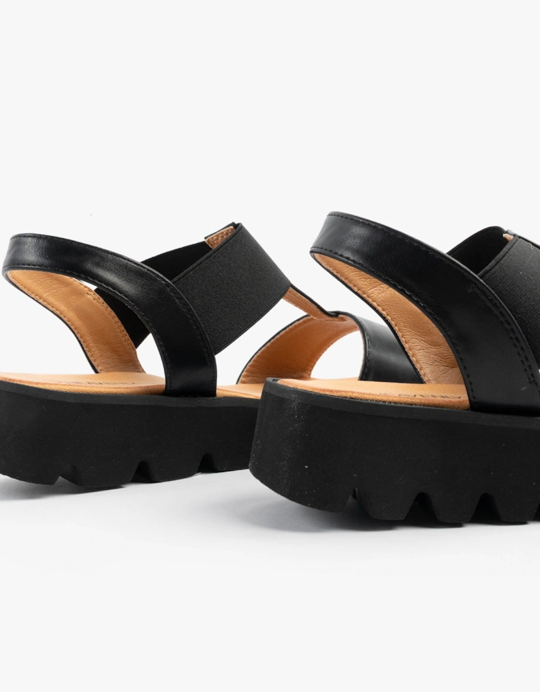 RITZ Womens Sandals Black