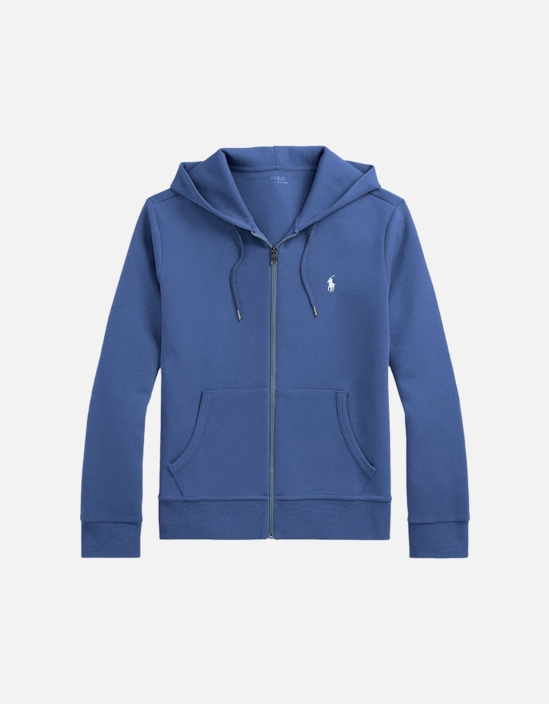 Double Knit Zip Hoody 071 Earth Blue