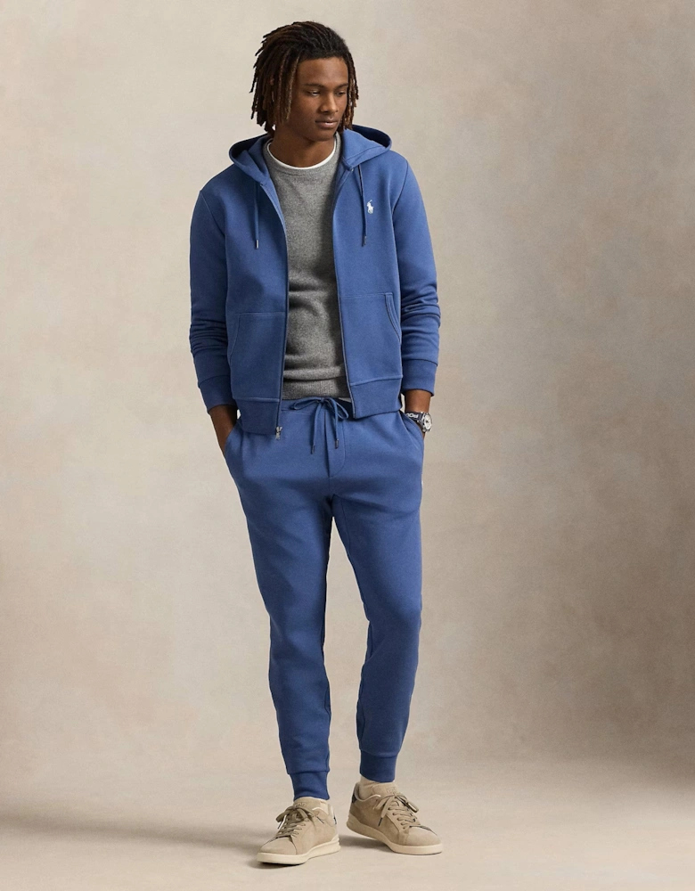 Double Knit Zip Hoody 071 Earth Blue