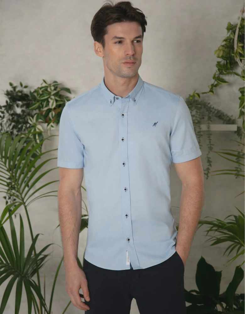 Summit Short Sleeve Shirt - Sky Blue