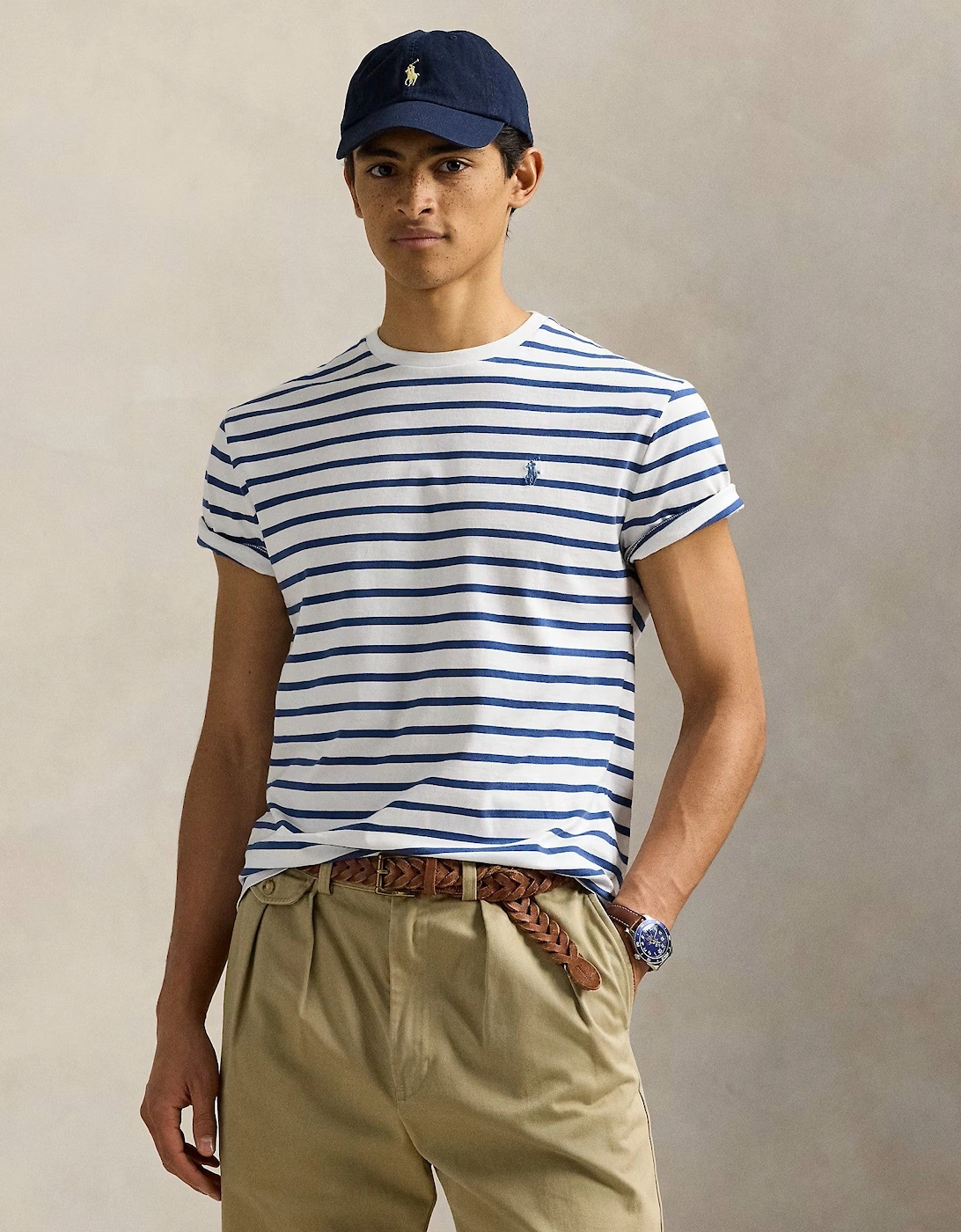 T-Shirt 008 White/Old Royal