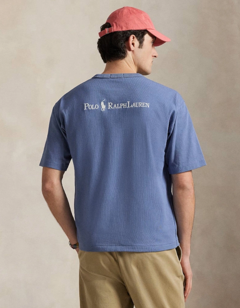 T-Shirt 002 Capri Blue