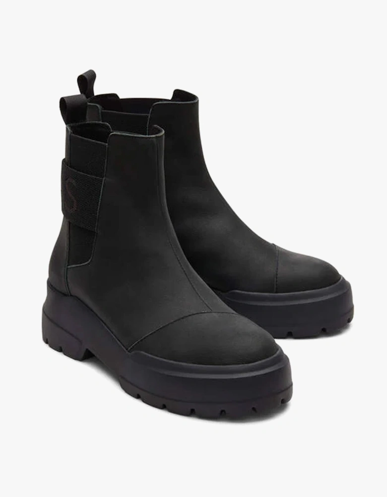 ALPARGATA COMBAT Womens Boots Black