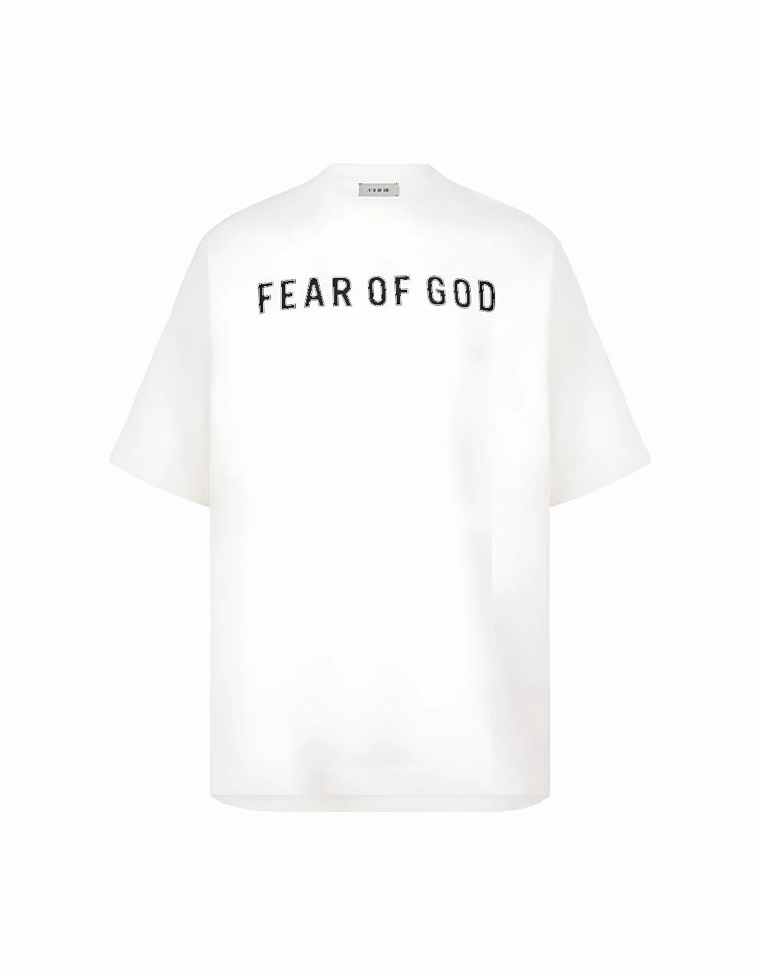 Logo Printed Oversized T-Shirt in White, 3 of 2