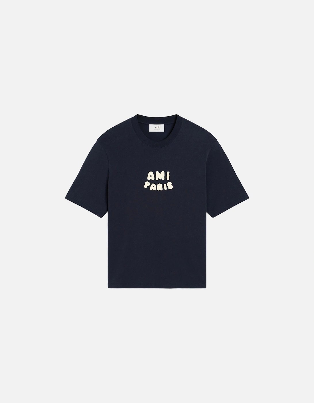 Embroidered Logo T-Shirt in Navy, 5 of 4