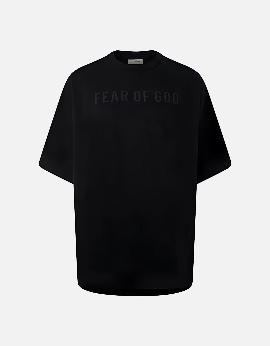 Logo Printed Oversized T-Shirt in Black, 3 of 2