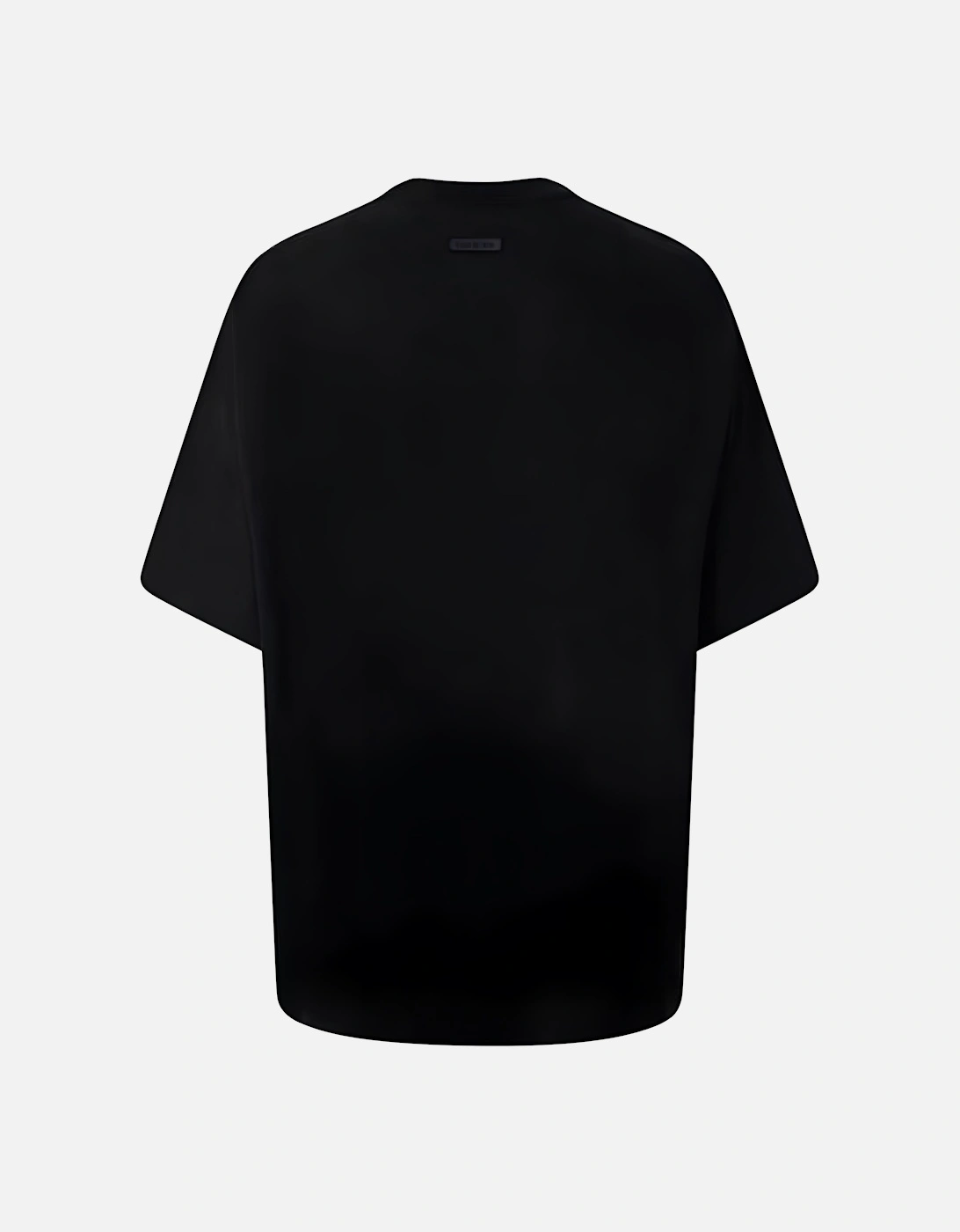 Logo Printed Oversized T-Shirt in Black