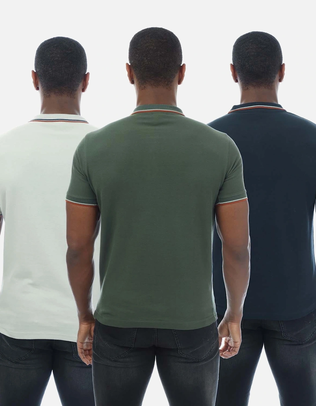 3 Pack of Melports Polo Shirts