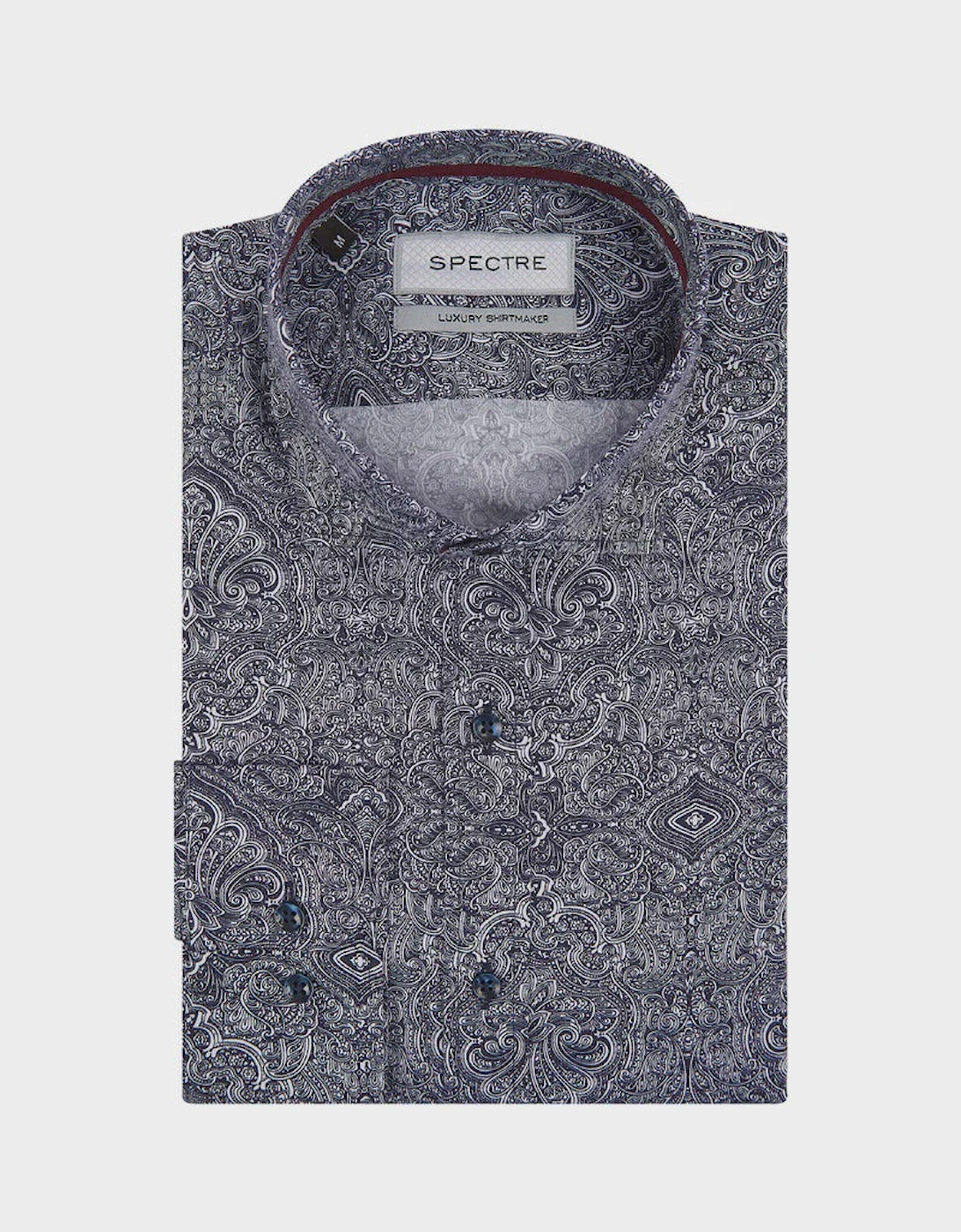 Gene Luxury Shirt - Navy/White, 2 of 1