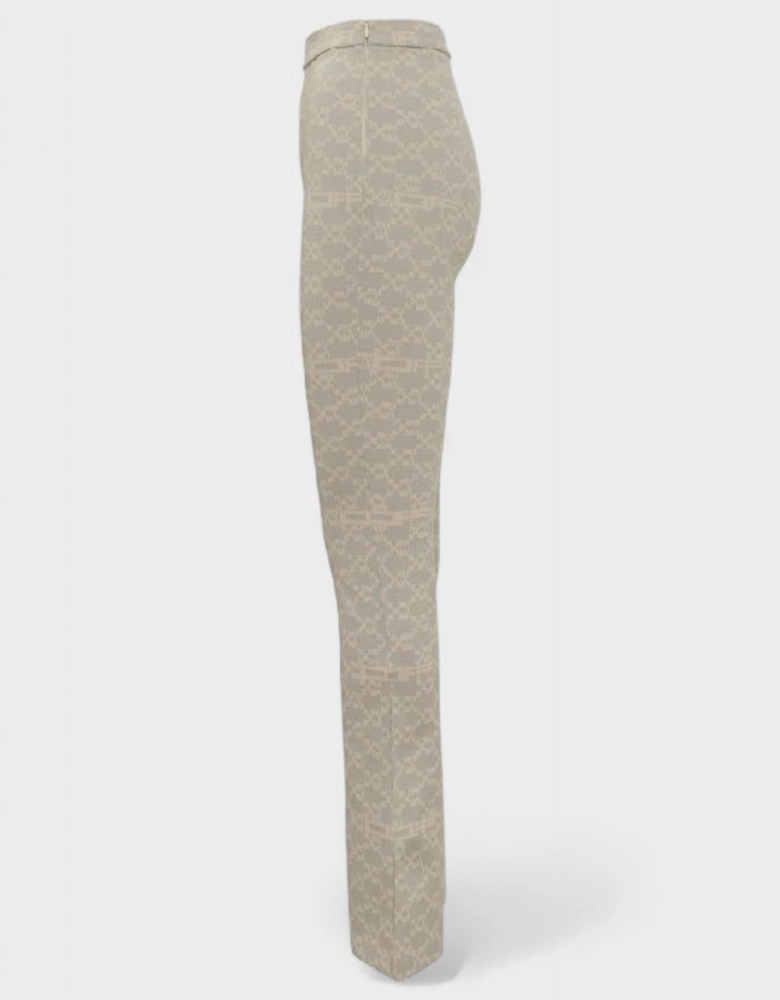 Monogram Split Leggings