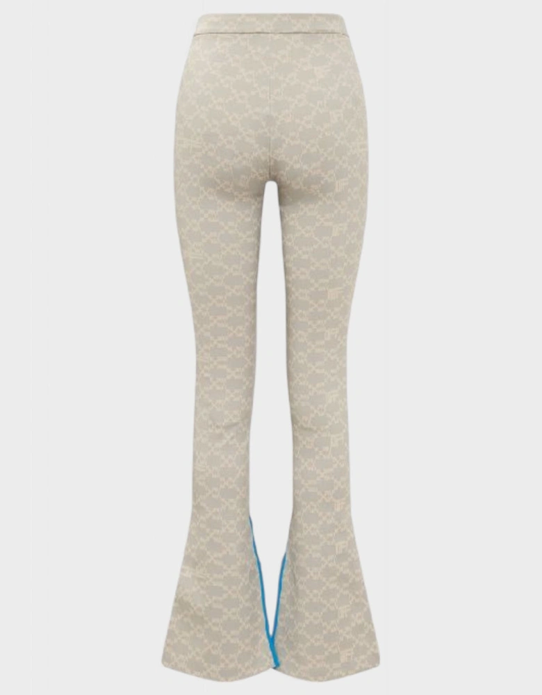Monogram Split Leggings