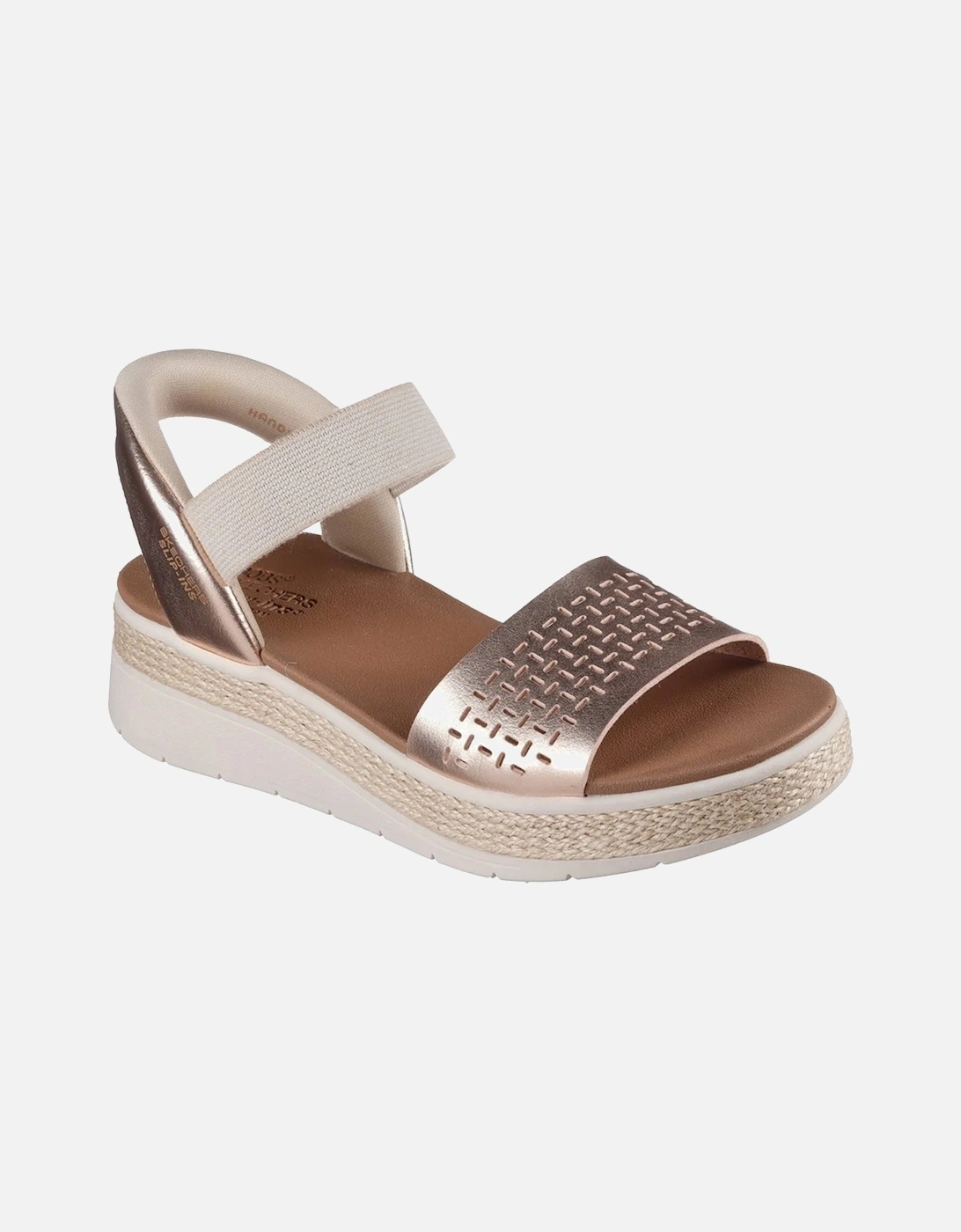 Womens/Ladies Bobs Sun Ray Vegan Leather Sandals, 6 of 5