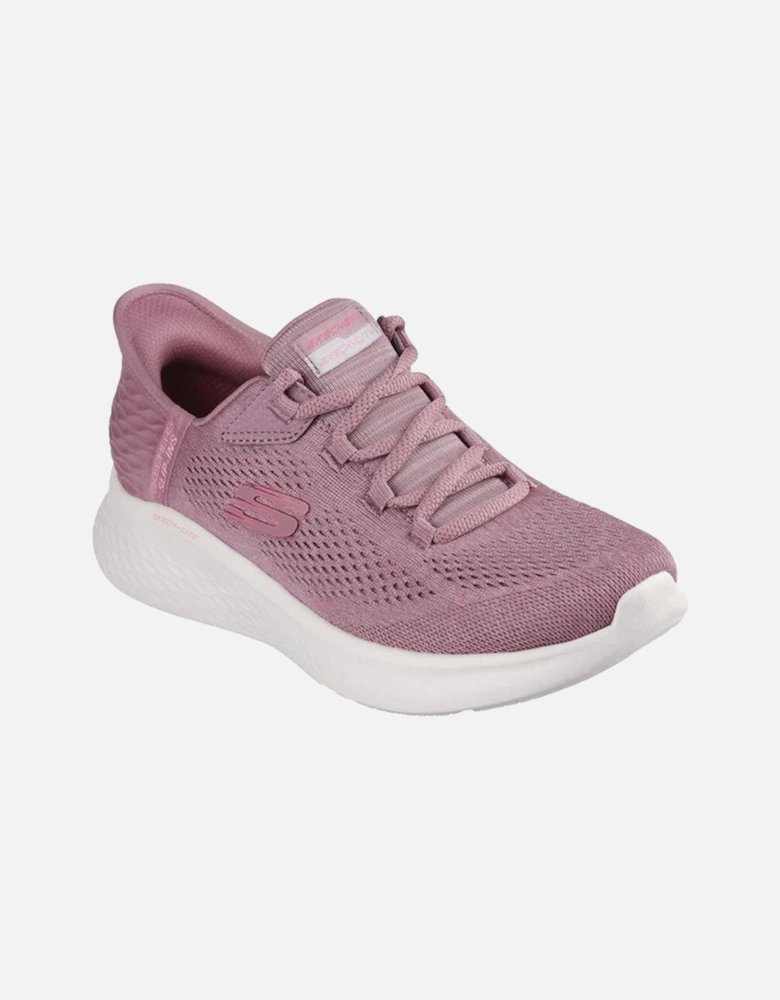 Womens/Ladies Skech-Lite Pro Natural Trainers