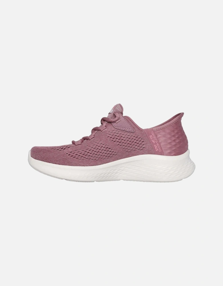 Womens/Ladies Skech-Lite Pro Natural Trainers