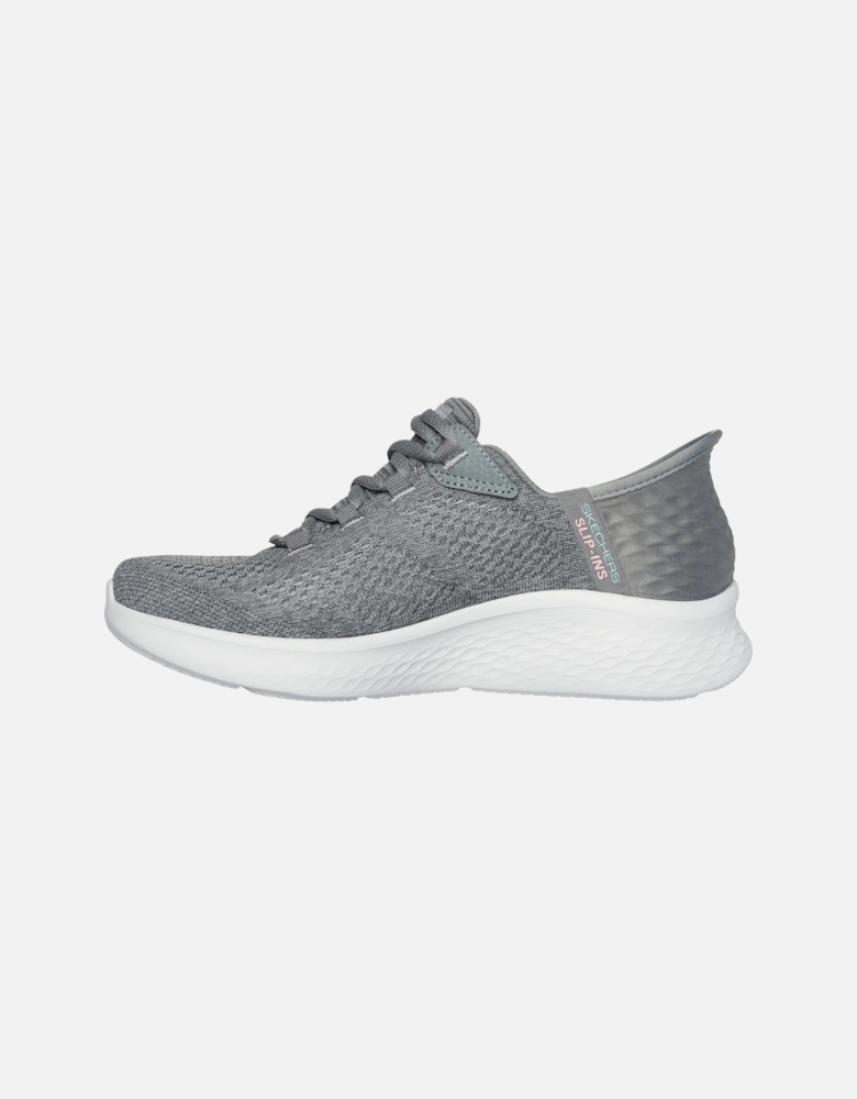 Womens/Ladies Skech-Lite Pro Natural Trainers