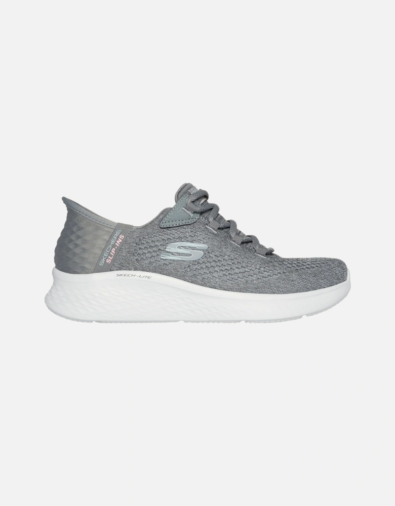 Womens/Ladies Skech-Lite Pro Natural Trainers