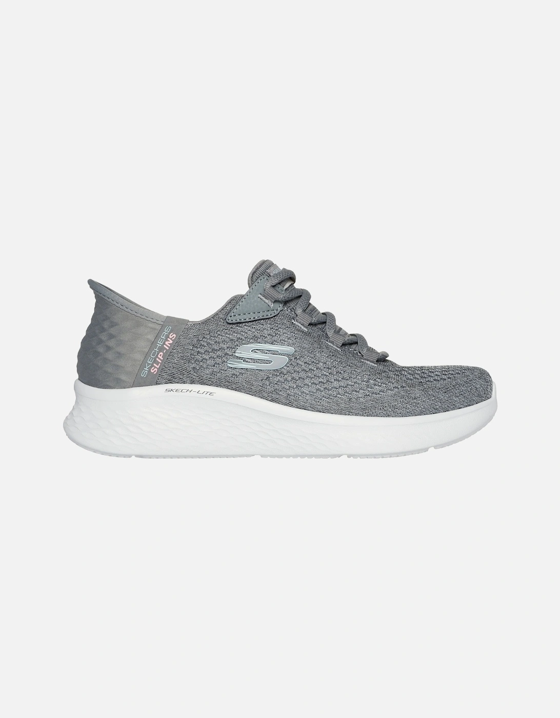 Womens/Ladies Skech-Lite Pro Natural Trainers