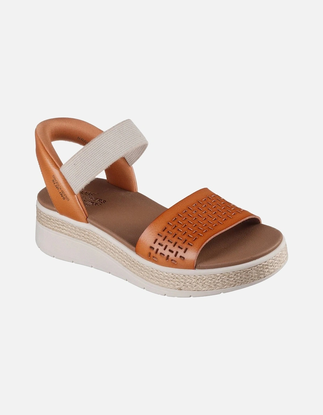 Womens/Ladies Bobs Sun Ray Vegan Leather Sandals, 6 of 5