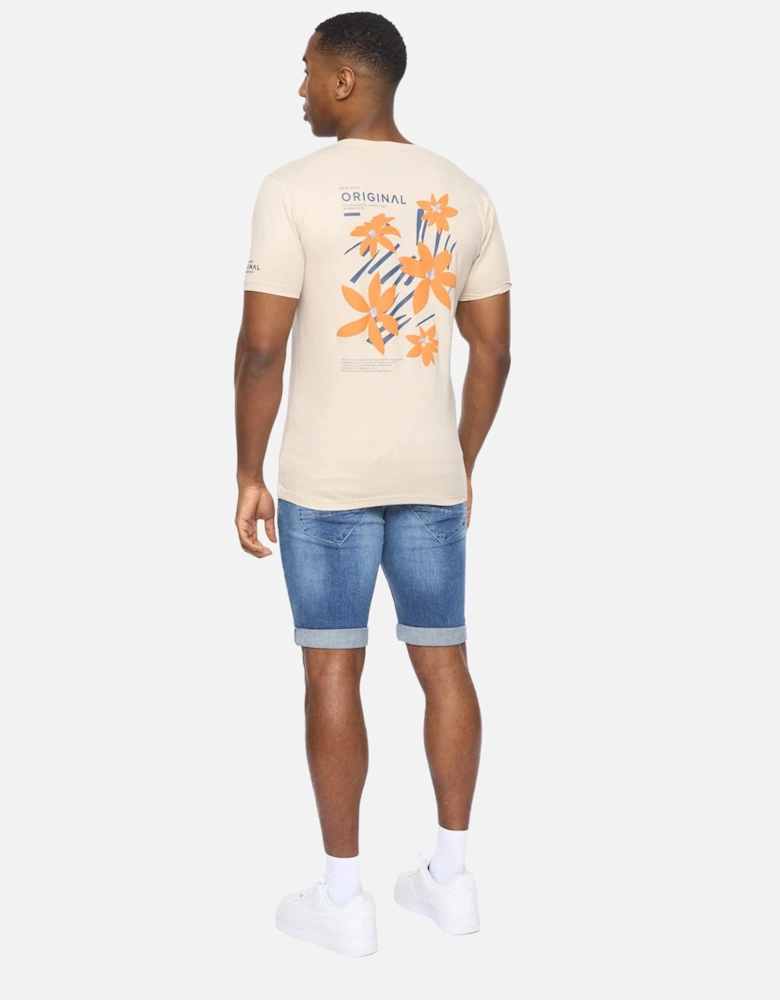 Mens Flowers T-Shirt