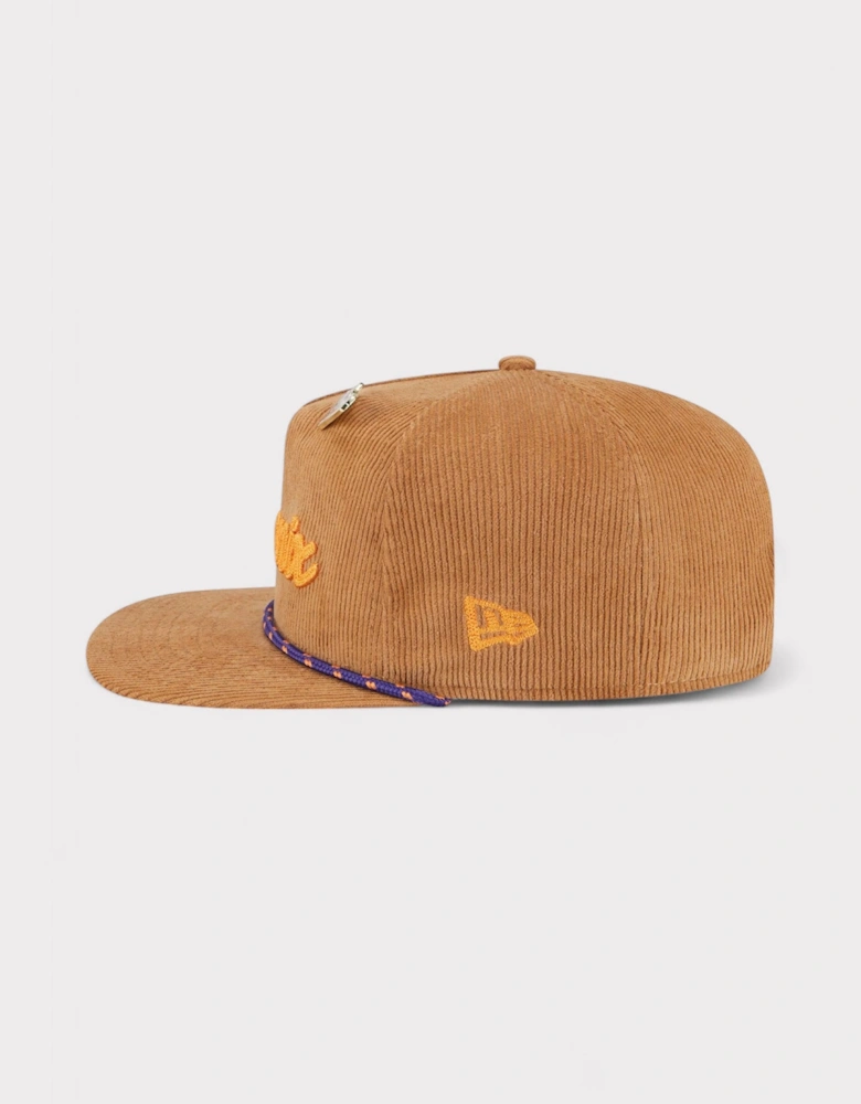 La Lakers Cord Cap Brown