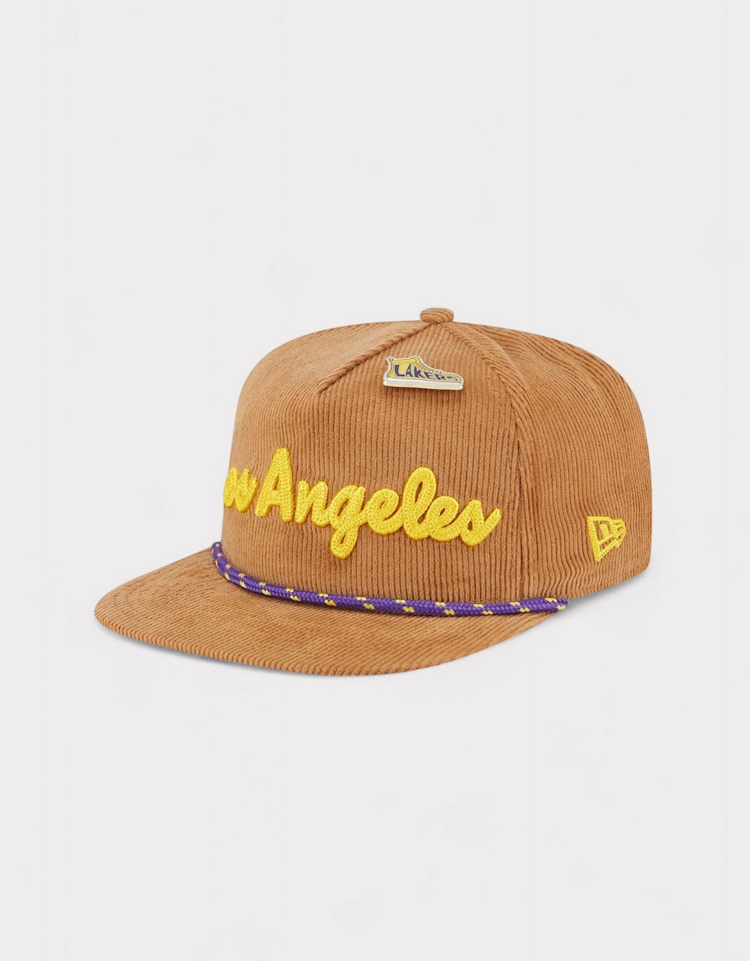 La Lakers Cord Cap Brown, 8 of 7