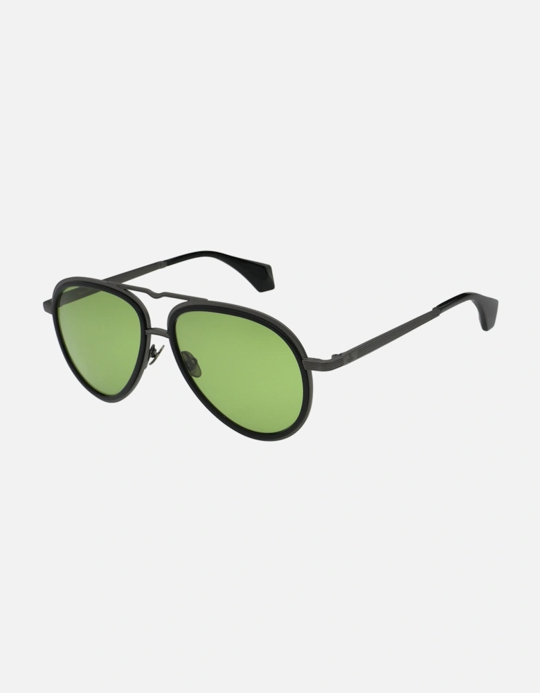 Cale Sunglasses - Black/Green
