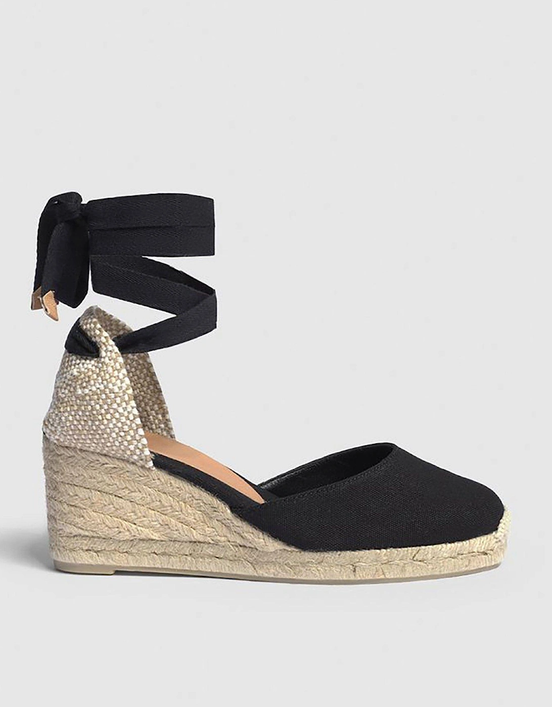Carina Wedge Espadrille - Black, 2 of 1