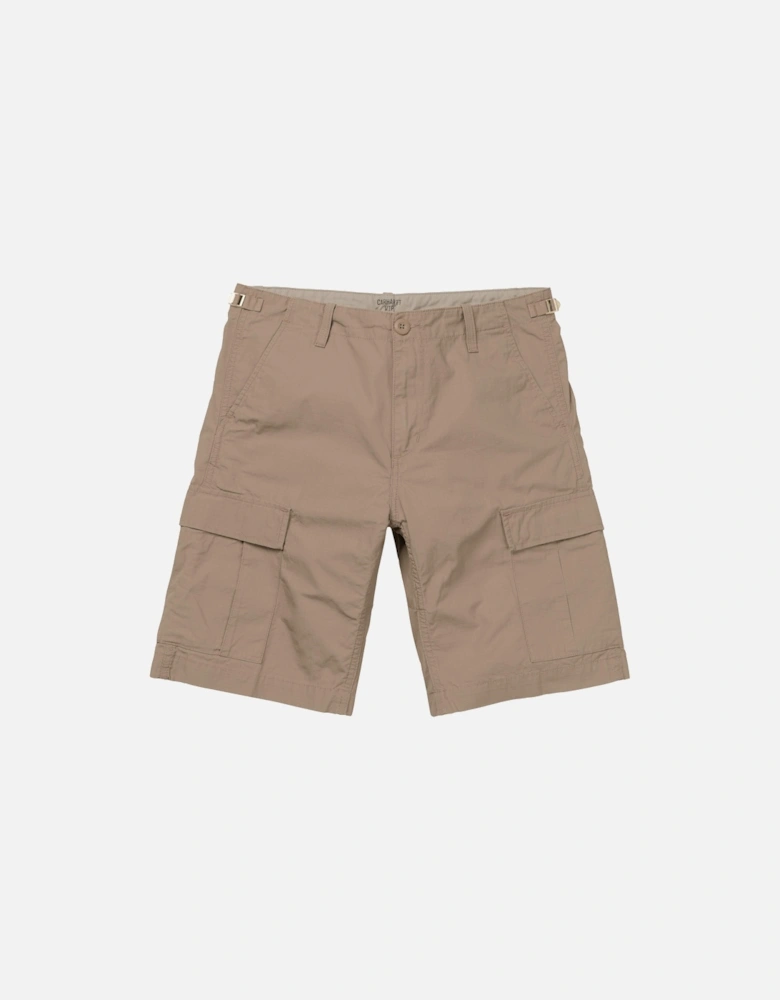 Aviation Shorts - Leather Rinsed