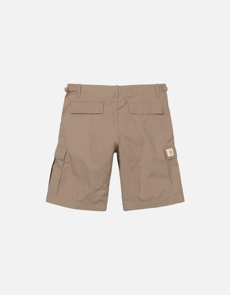 Aviation Shorts - Leather Rinsed