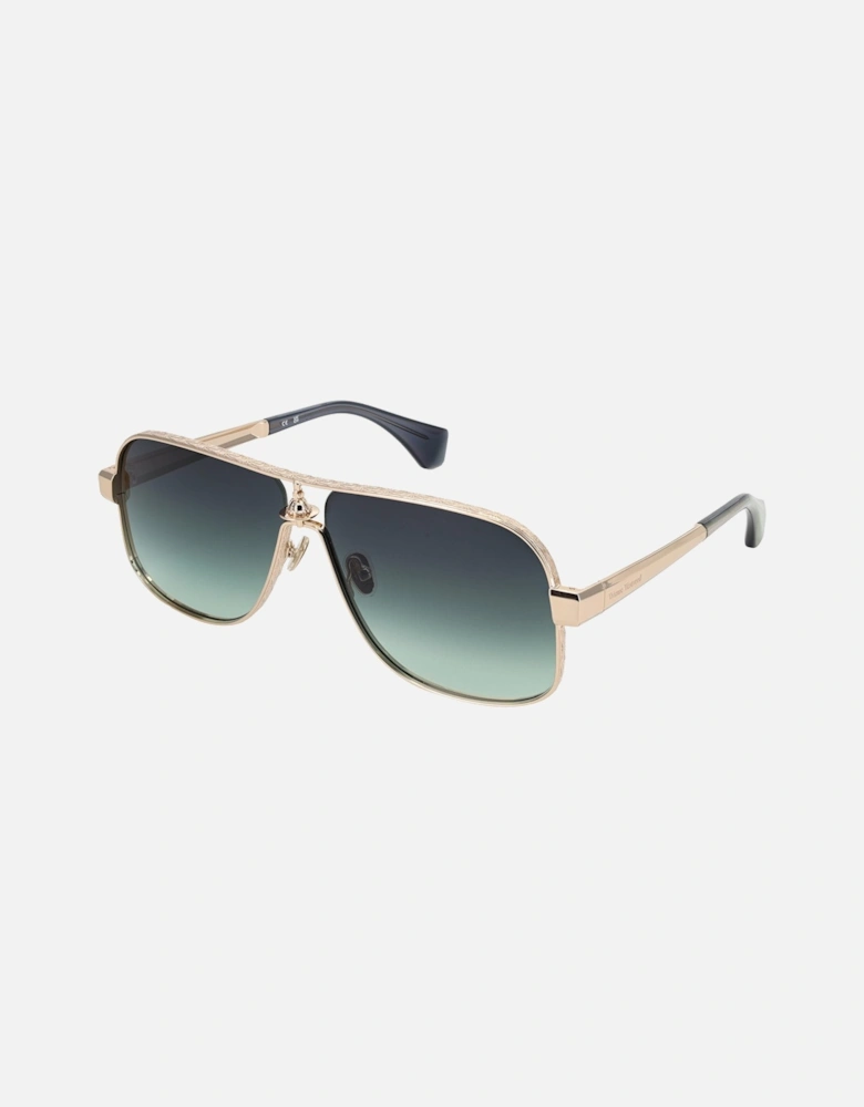 Keith Sunglasses - Gold/Green