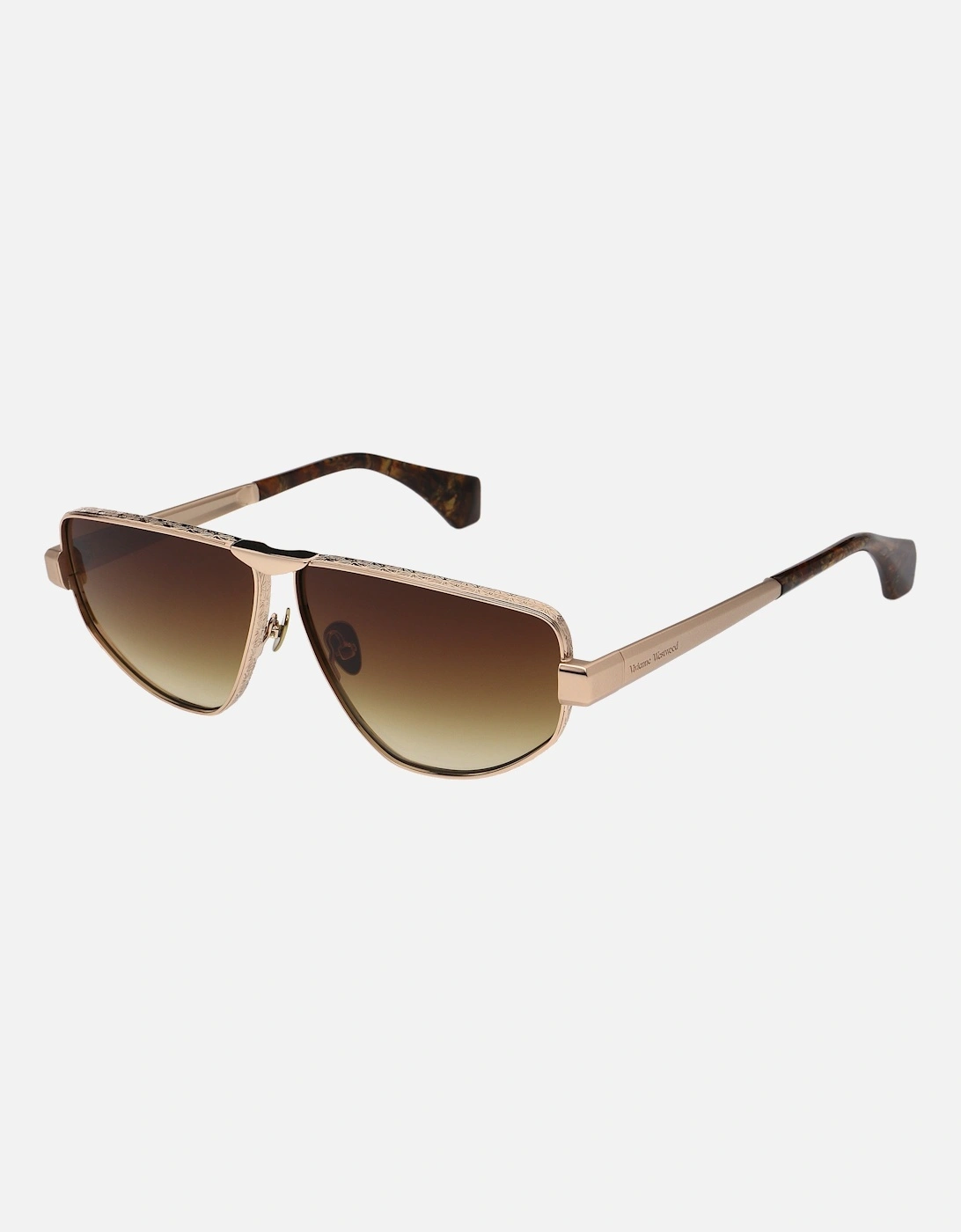 Suzi Sunglasses - Brown/Gold, 2 of 1