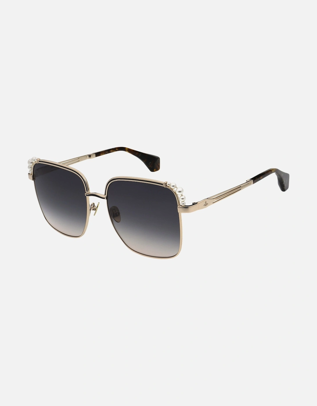 Pearl Sunglasses - Gold/Blue, 2 of 1