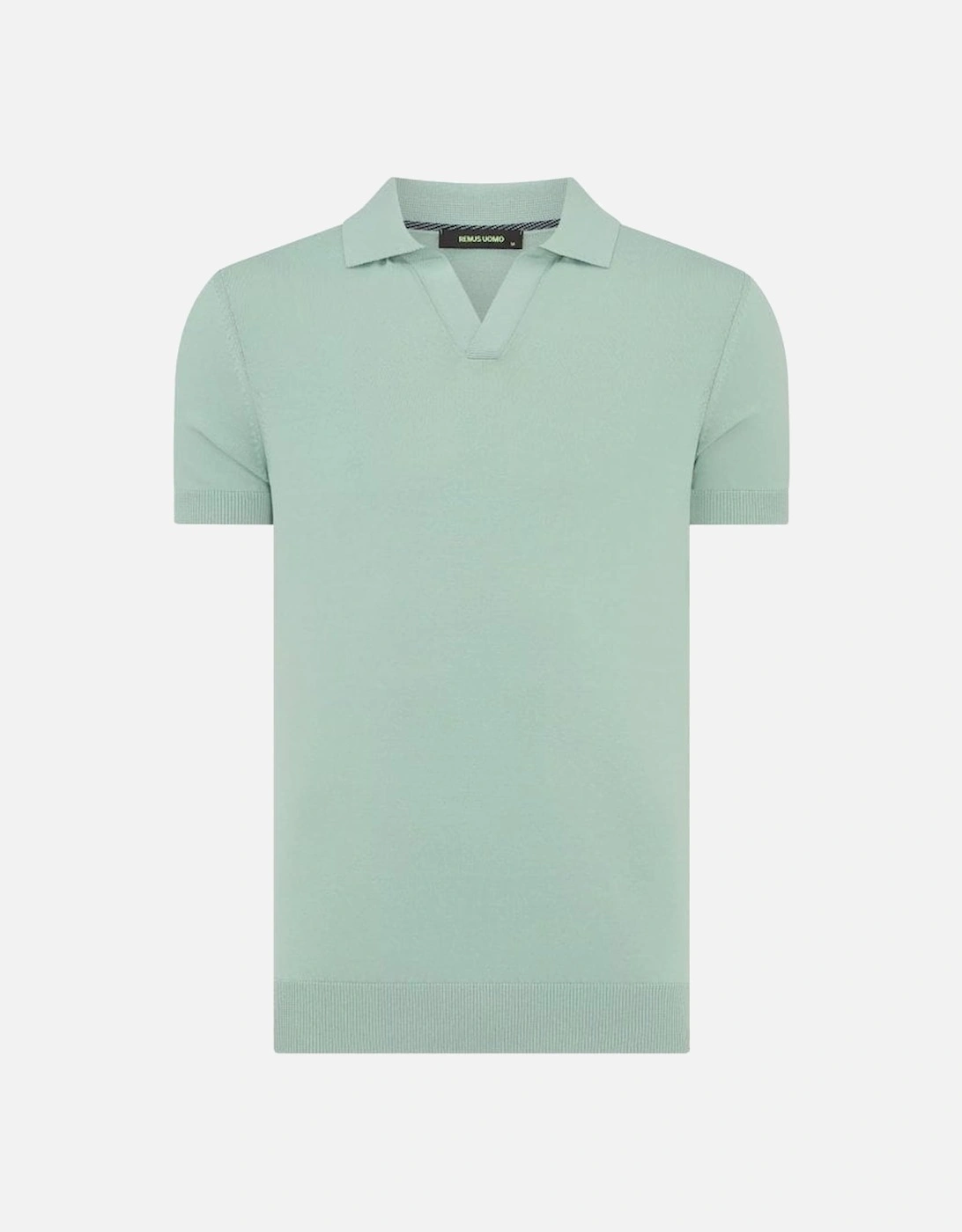Short Sleeve Polo Shirt Light Green