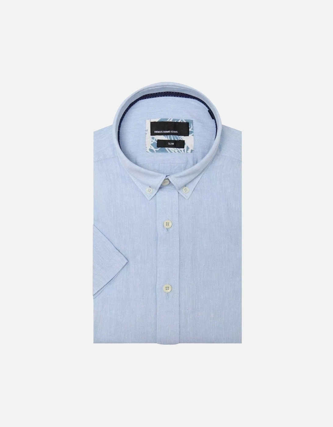 Linen Shirt Light Blue, 4 of 3