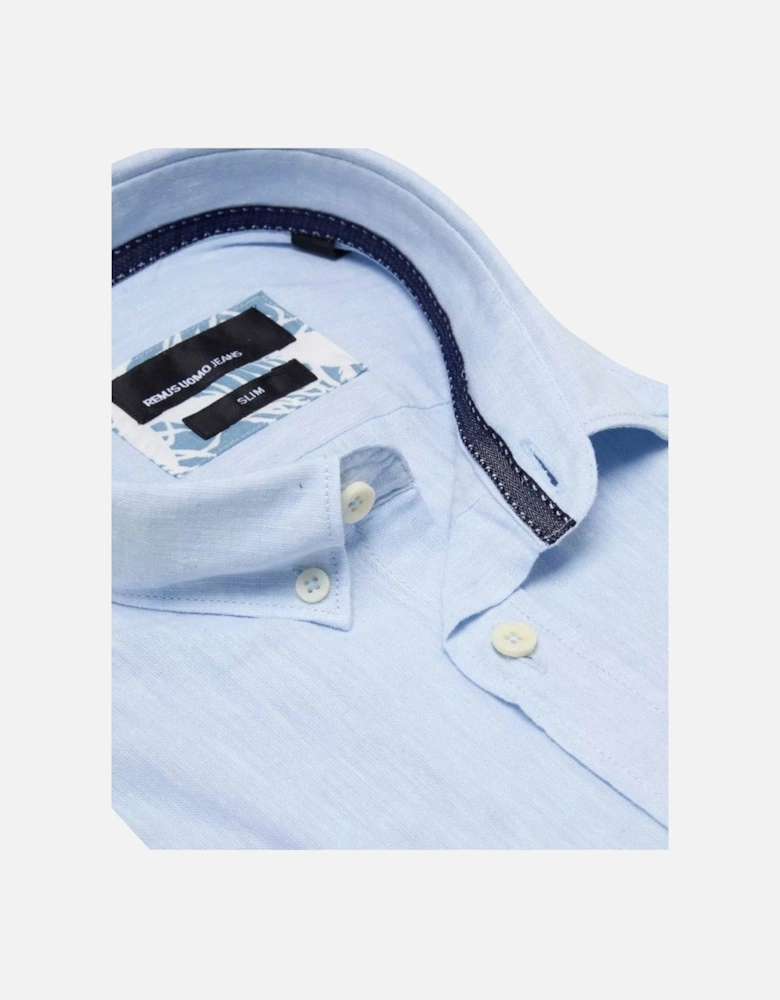 Linen Shirt Light Blue