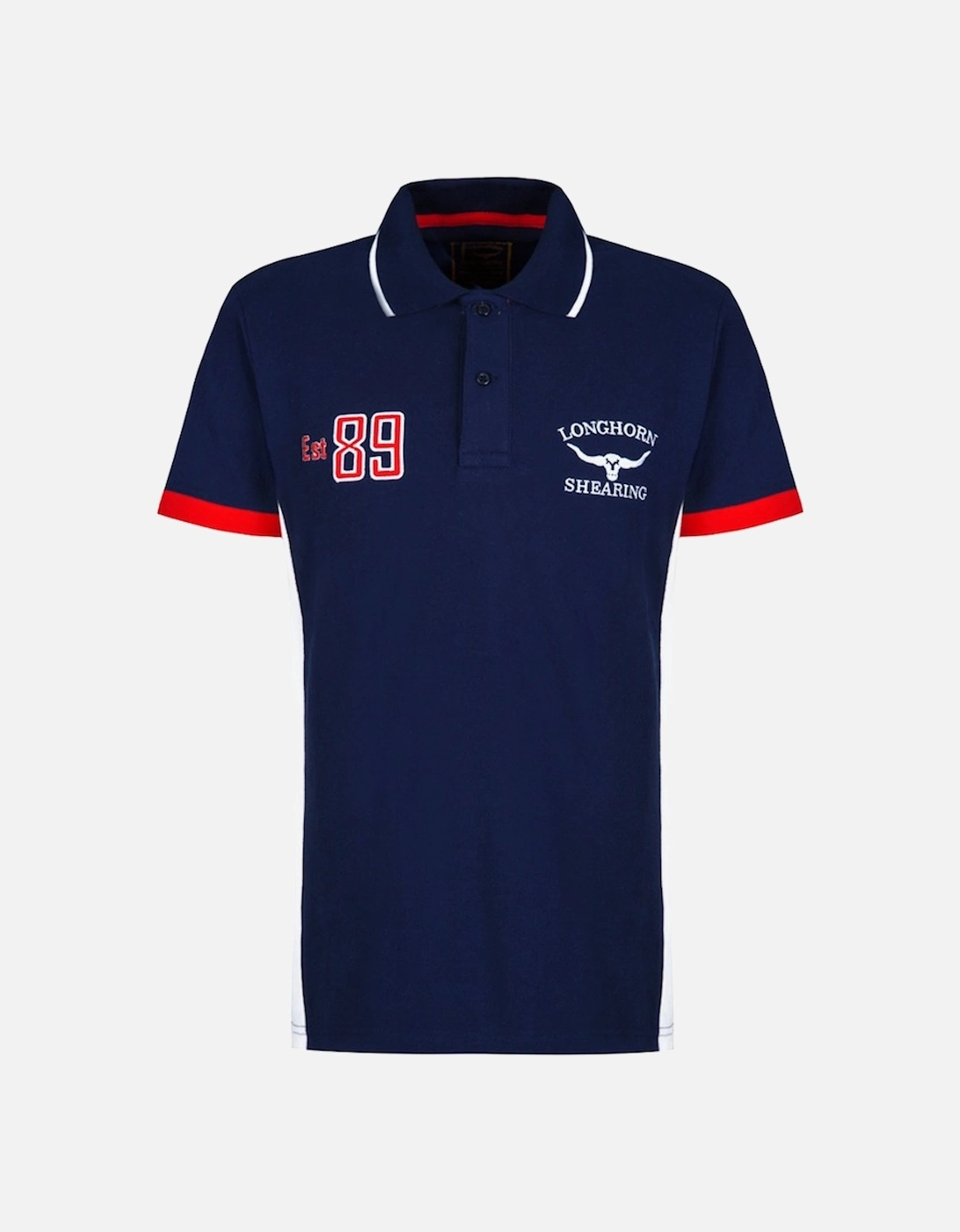Children's Hereford Navy Polo, 4 of 3