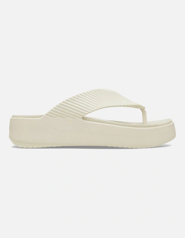 Getaway Groove Platform Flip Flop - Nude