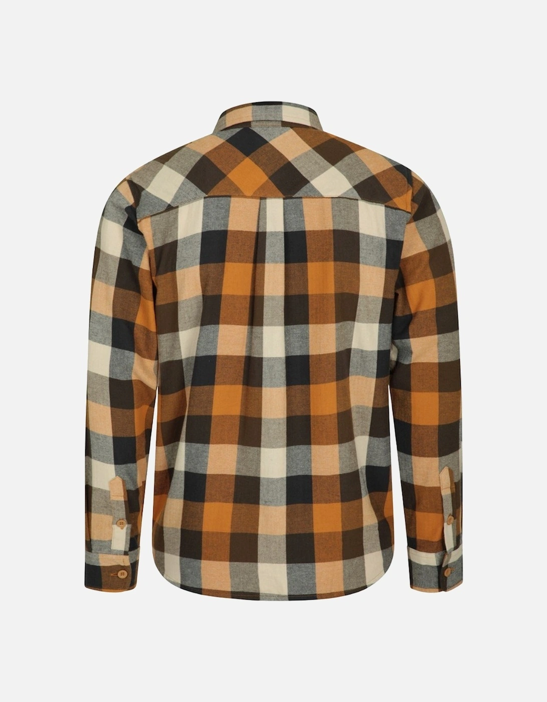 Mens Trace Flannel Long-Sleeved Shirt