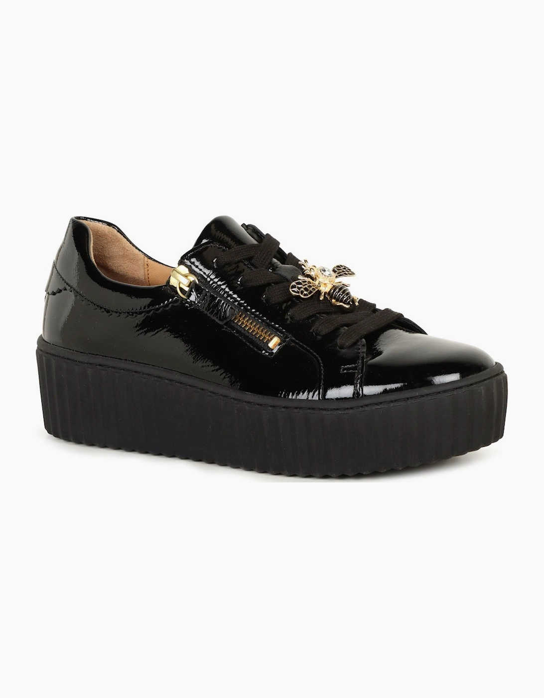 Gabor Women's Black Dotcom Trainers - : Size 2.5