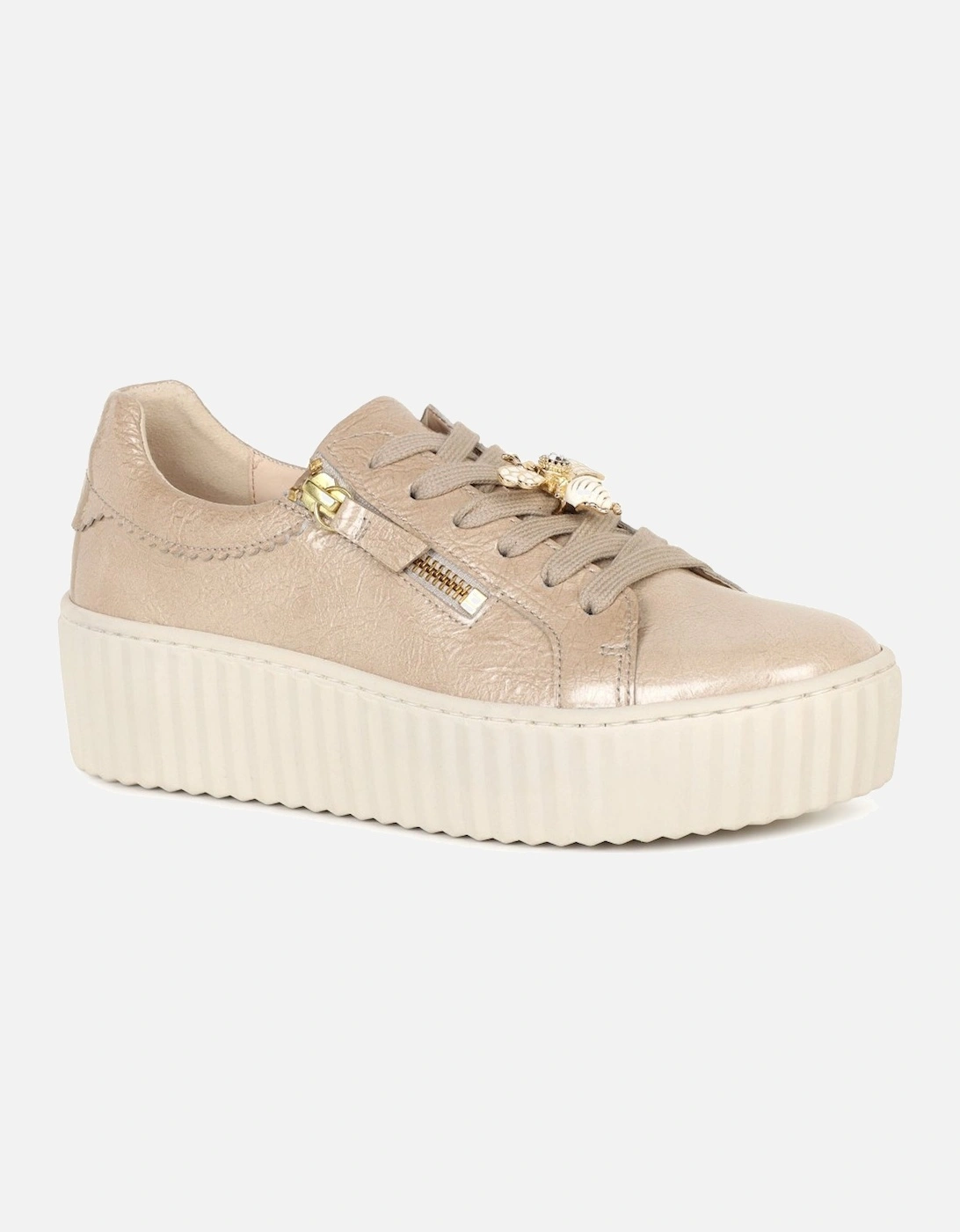 Gabor Women's Tan Dotcom Trainers - : Size 9