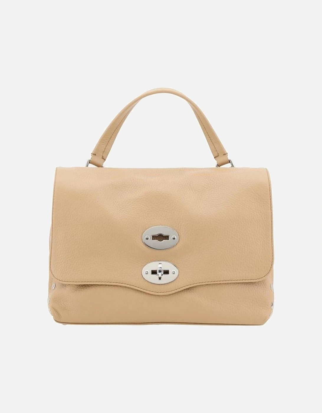 Calfskin Daily Postina Shoulder Bag Women - Beige, 5 of 4