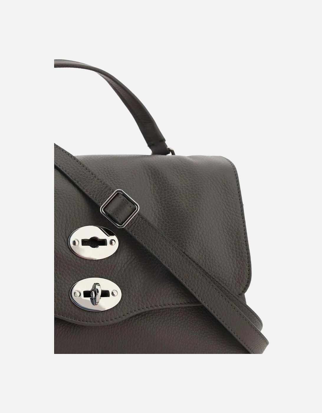 Calfskin Daily Postina Shoulder Bag Women - Gray