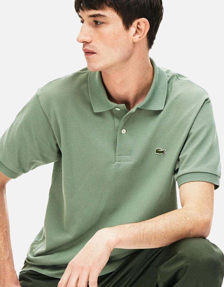Classic Fit Polo Shirt Pastel Green