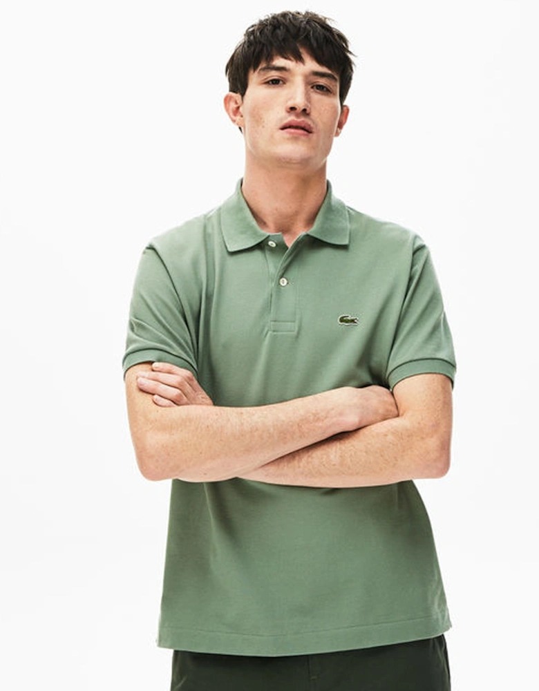 Classic Fit Polo Shirt Pastel Green